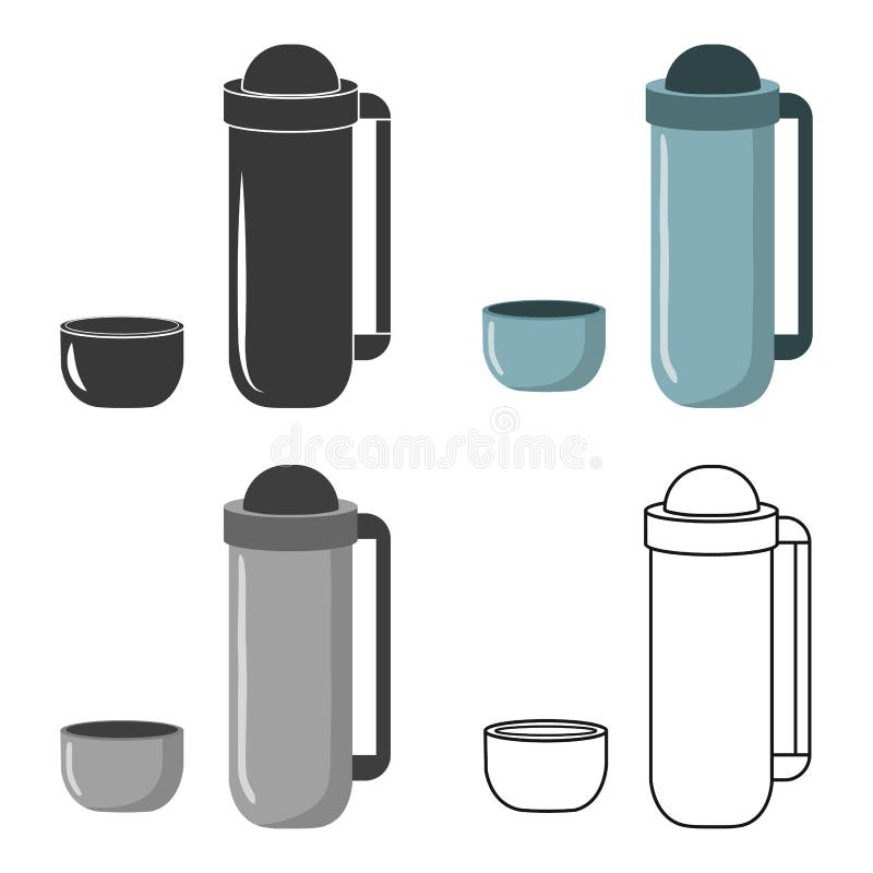 Thermos Icon Of Vector Illustration For  And Mobile Stock Vector