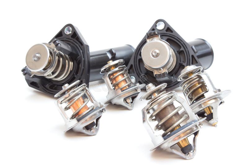 Thermostat De Moteur De Voiture Image stock Image du blanc, liquide