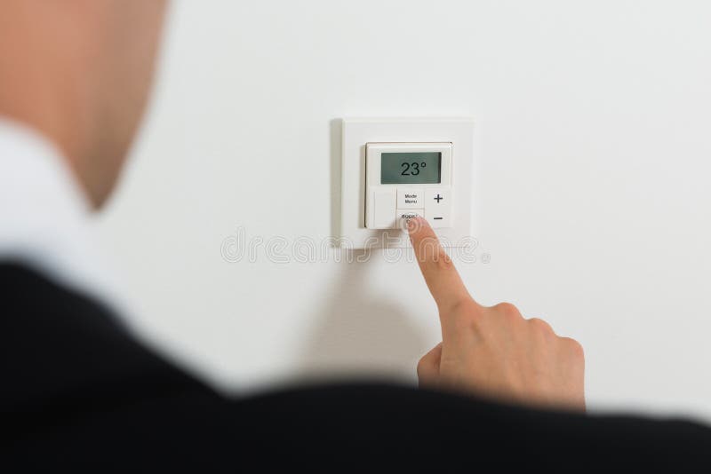 Thermostat Wirtschaftler-Setting Temperature Ons Digital