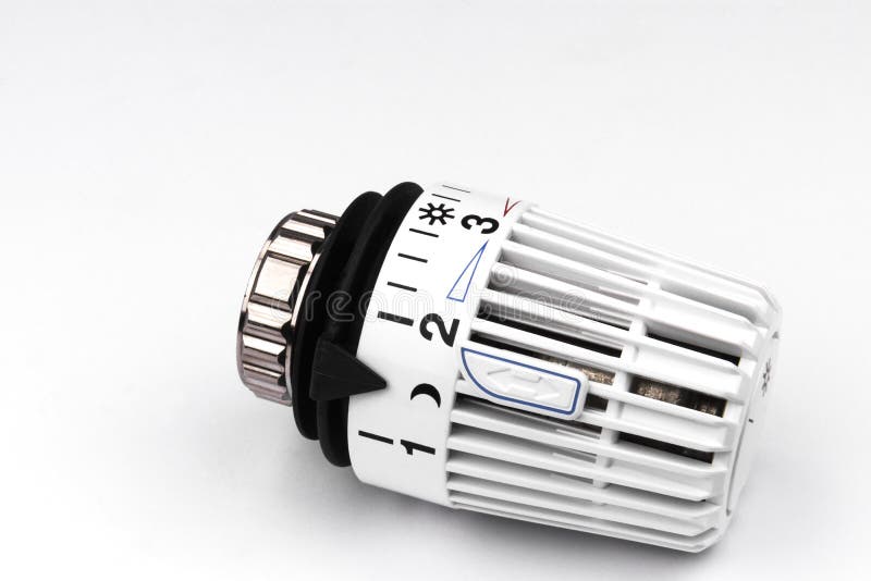 Thermostatic Radiator Valve Heating Costs Stock Image Image of