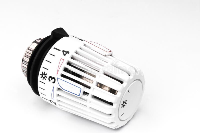 Thermostatic Radiator Valve Heating Costs Stock Image Image of