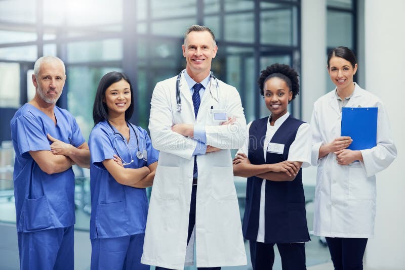 Theyre A Dedicated Team Of Healthcare Professionals Portrait Of A theyre-a-dedicated-team-of-healthcare-professionals-portrait-of-a