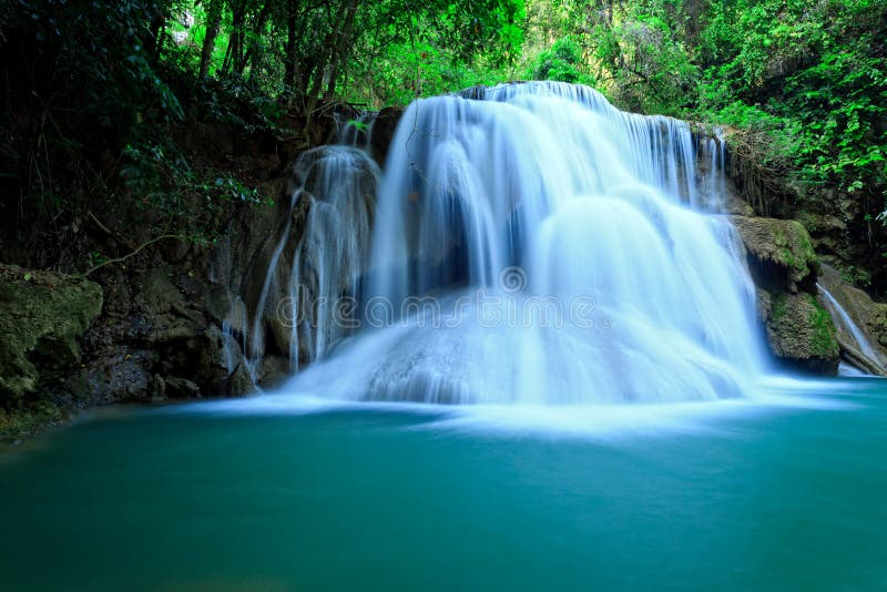 Thi Lo Su, the biggest waterfall in Thialand