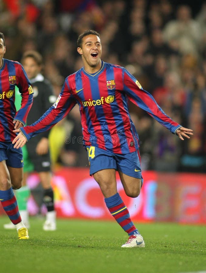 Thiago Alcantara Von Barcelona Redaktionelles Stockfotografie - Bild ...