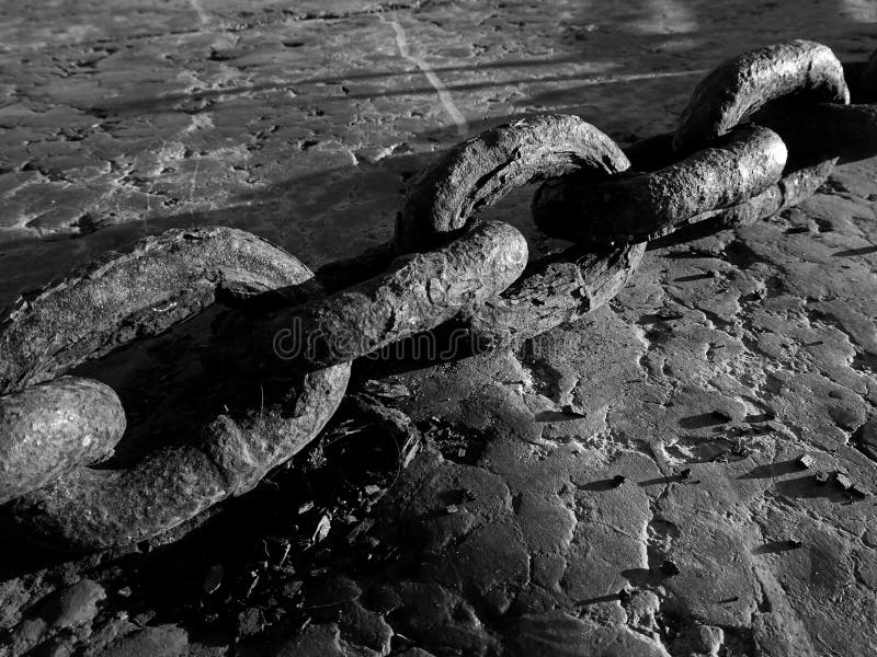 Thick Chain Links stock image. Image of linked, background 84476391