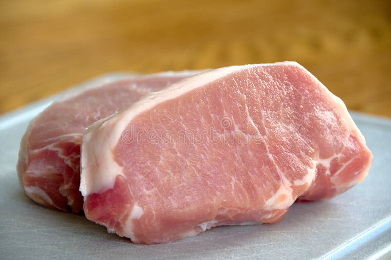 Thick cut pork chops
