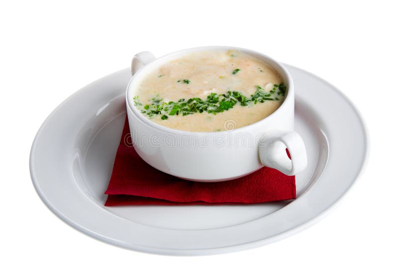 Thick soup stock photo. Image of cuisine, dine, green 4949208