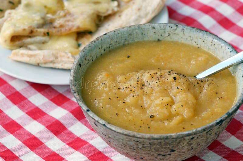 Thick Vegetable Soup stock photo. Image of soup, black - 24052480