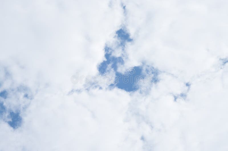 Thick white clouds stock photo. Image of pattern, scattered 49333912