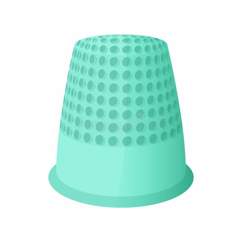 Thimble Icon, Cartoon Style Stock Vector Illustration of icon
