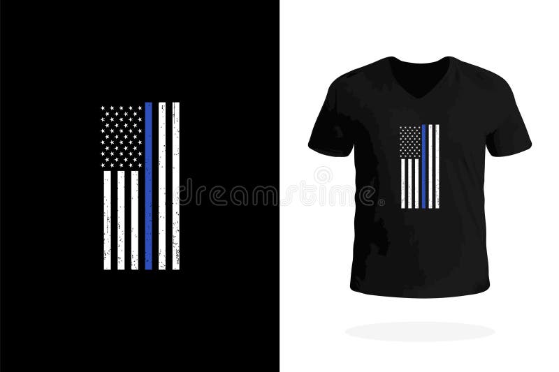 Thin Blue Line Flag Heart Retro Vintage Grunge Style T Shirt Thin Blue Line Flag Heart Retro Vintage Grunge Style T Shirt