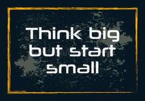 Start Small Think Big Quote Illustration Design Stock Illustration Start Small Think Big Quote Illustration Design Stock Illustration