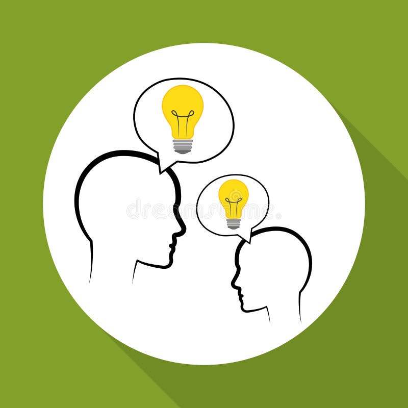 Think postive design stock vector. Illustration of solution 62943191