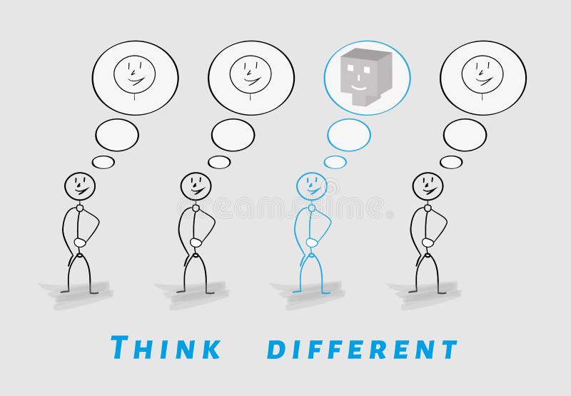 Think different, 2D vs 3D