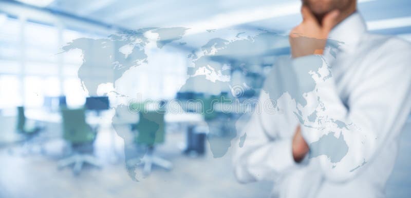 Think global and global communication royalty free stock images Think global and global communication royalty free stock images