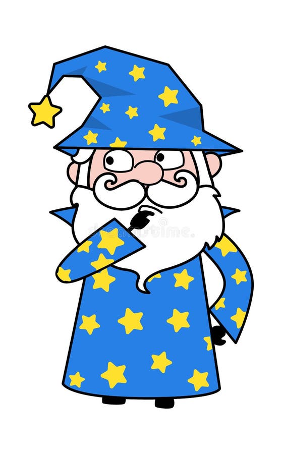 Wizard Thinking Stock Illustrations – 156 Wizard Thinking Stock  Illustrations, Vectors & Clipart - Dreamstime