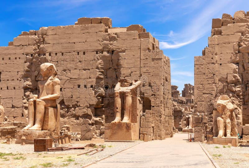 The third pylon of the Karnak Temple, Luxor, Egypt