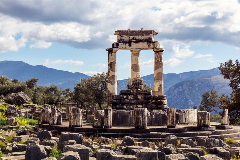 Antiguo templo, grecia.