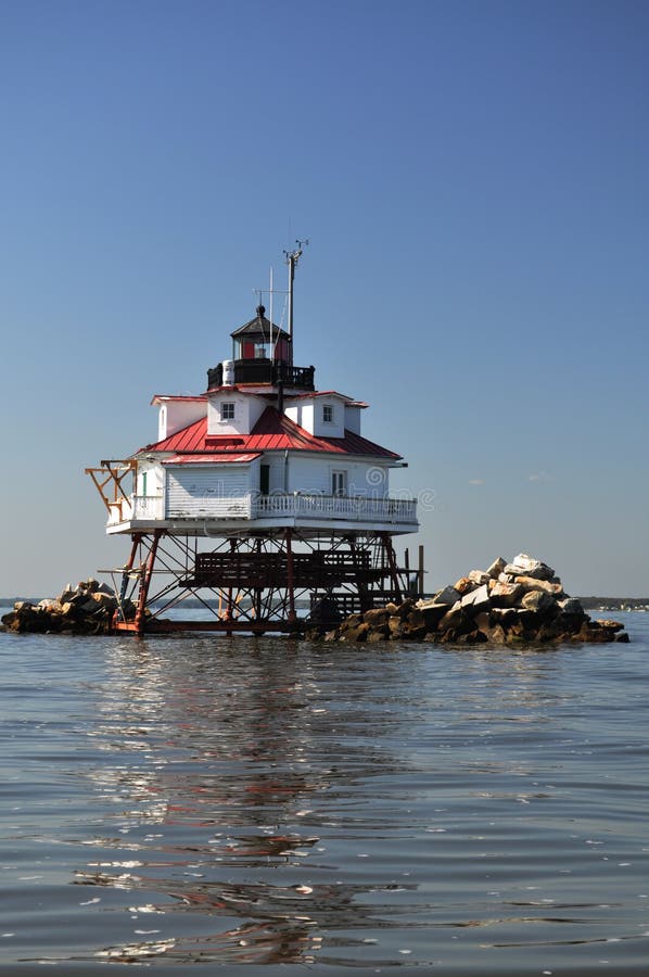 Thomas Point Light House royalty free stock image Thomas Point Light House royalty free stock image