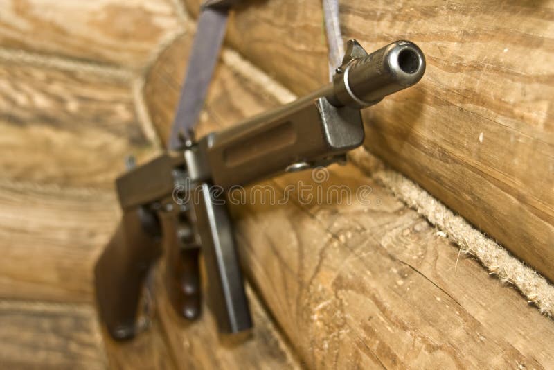 Thompson gun stock image. Image of army, armies, tommy 14163019
