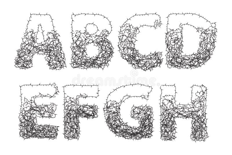 Thorn Alphabet Stock Photos - Free & Royalty-Free Stock Photos from