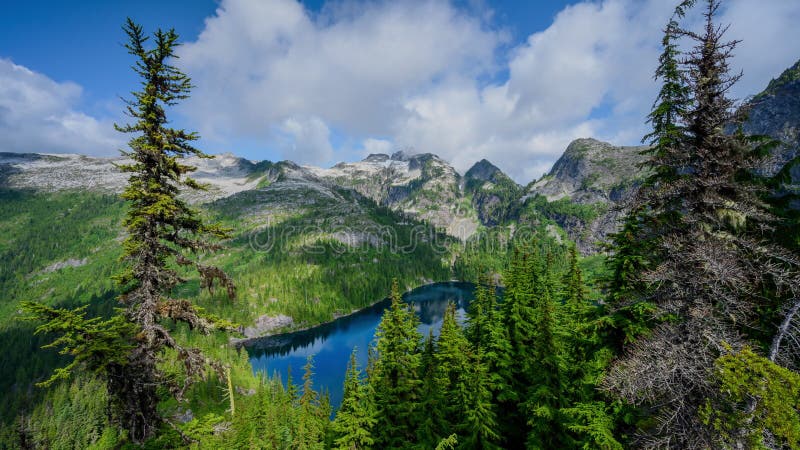 Thornton Lake View in Washington Wilderness