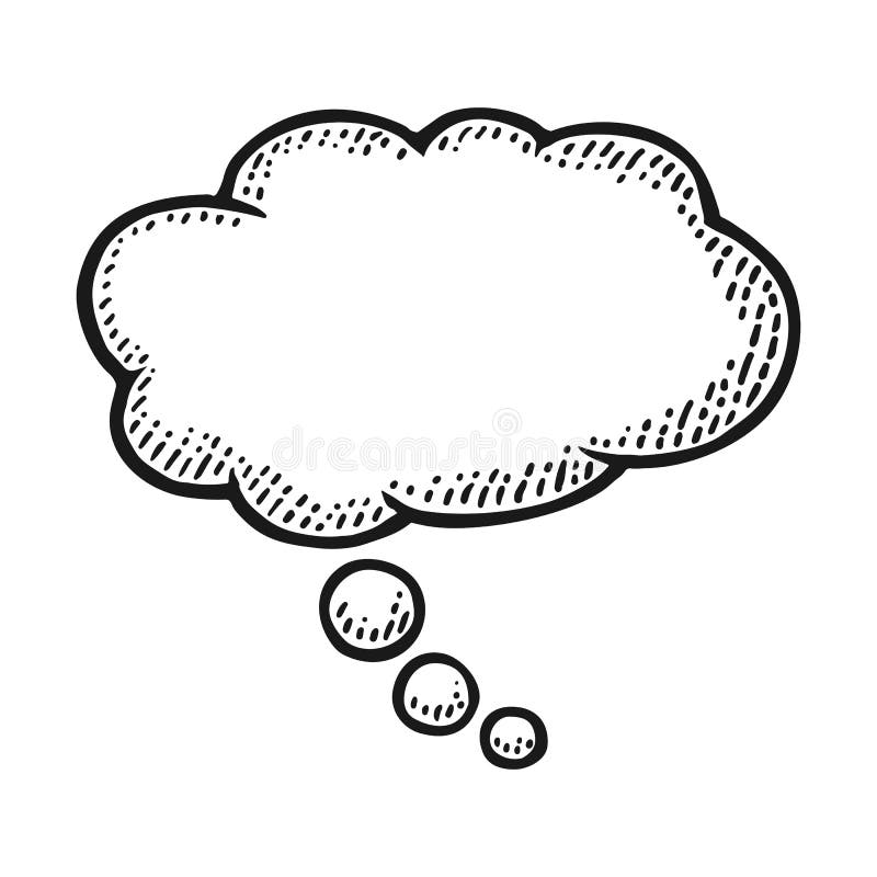 thought balloon clipart with transparent