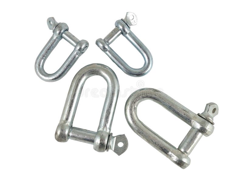 The Threaded shackles stock photo. Image of hole, chain 80447074