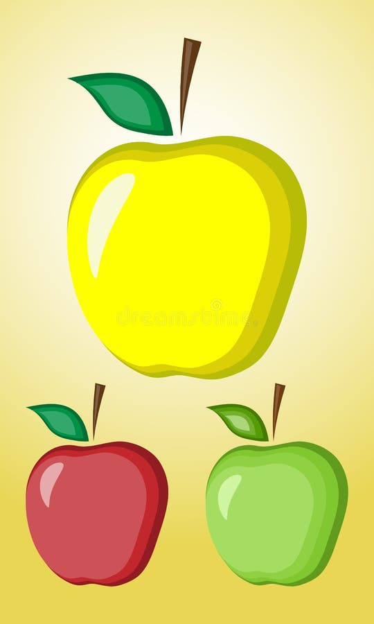 Red Green Yellow Apples Clip Art Stock Illustrations – 124 Red Green Yellow  Apples Clip Art Stock Illustrations, Vectors & Clipart - Dreamstime