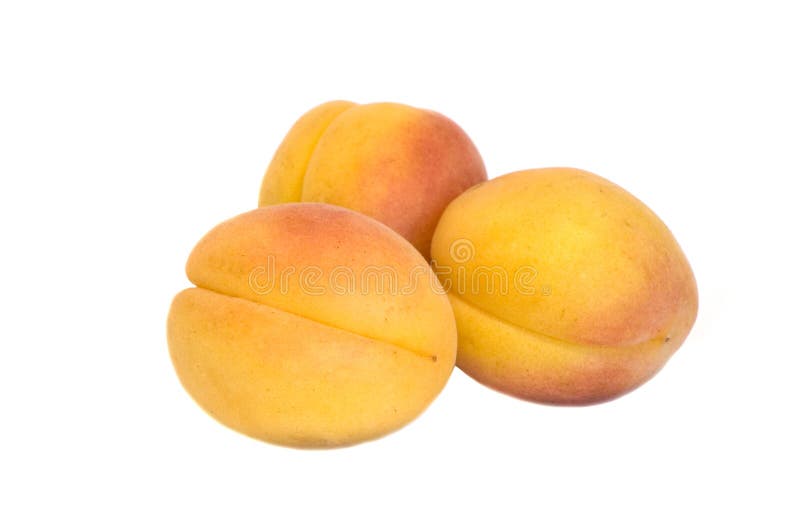 Three apricots