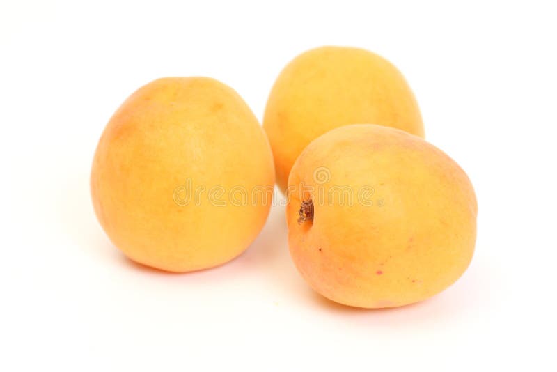 Three apricots