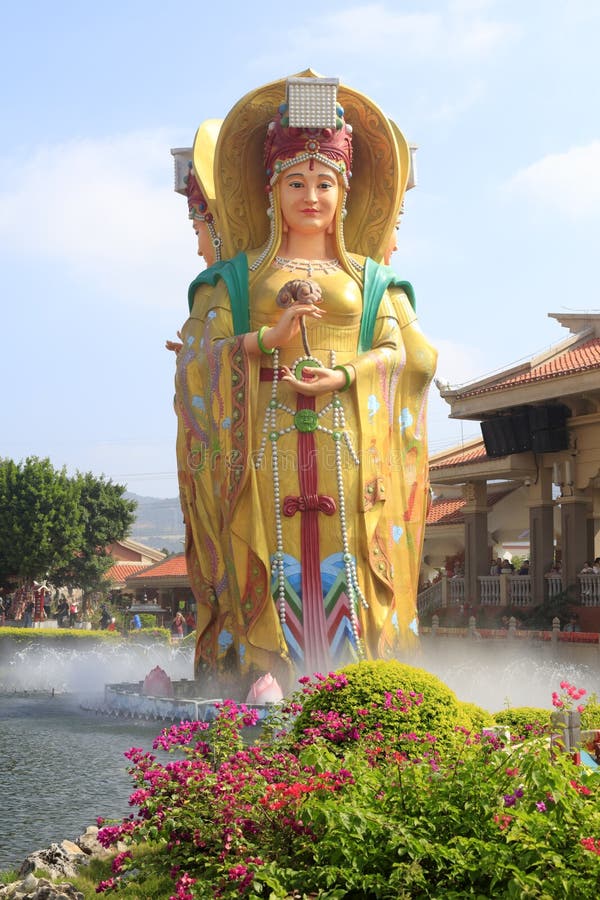 Statue of the chinese sea goddess mazu, adobe rgb