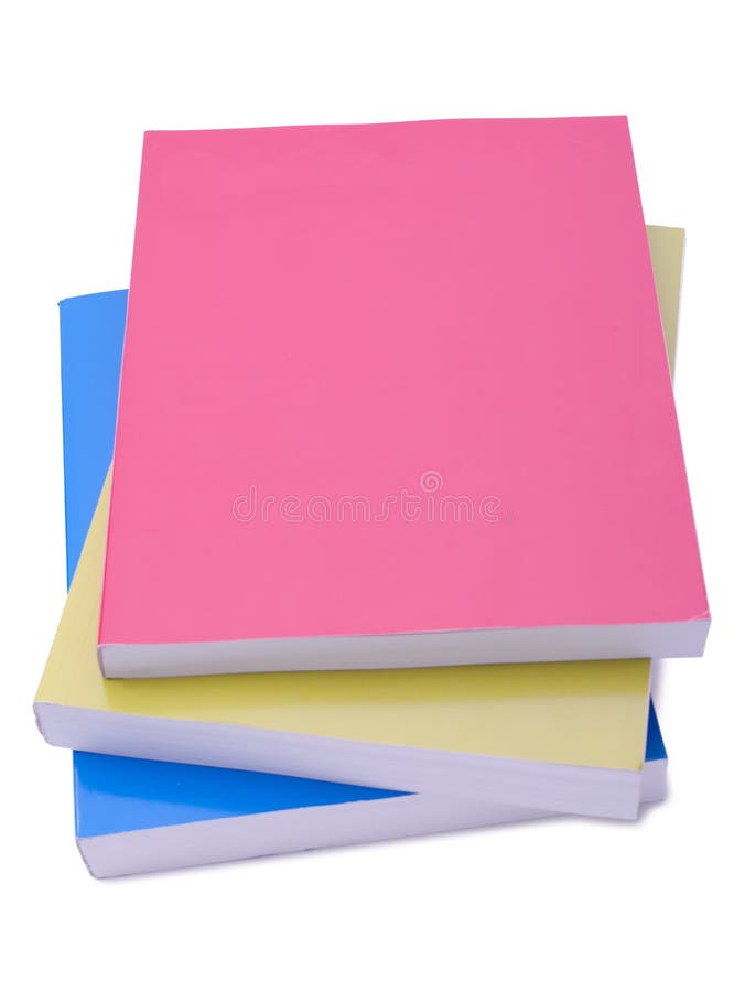 Three books royalty free stock photos Three books royalty free stock photos