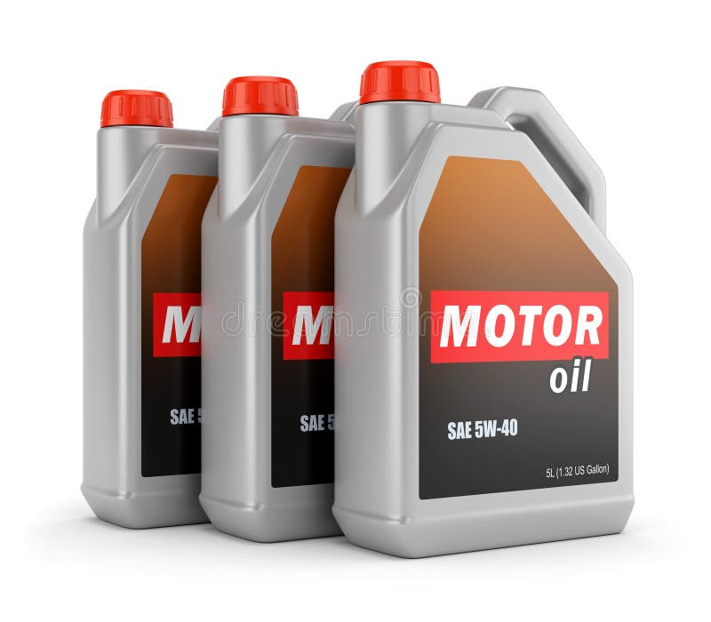 Three Cans Motor Oil Stock Illustrations 2 Three Cans Motor Oil Stock