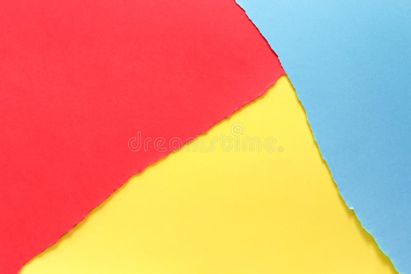 Three Colors, Red, Yellow, Blue Stock Image Image of journey, colored