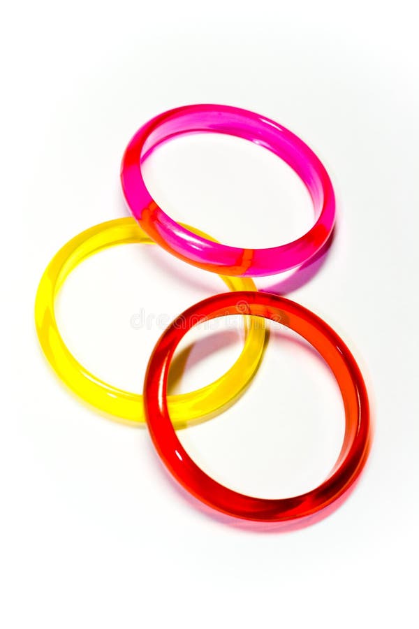 Three colour rings