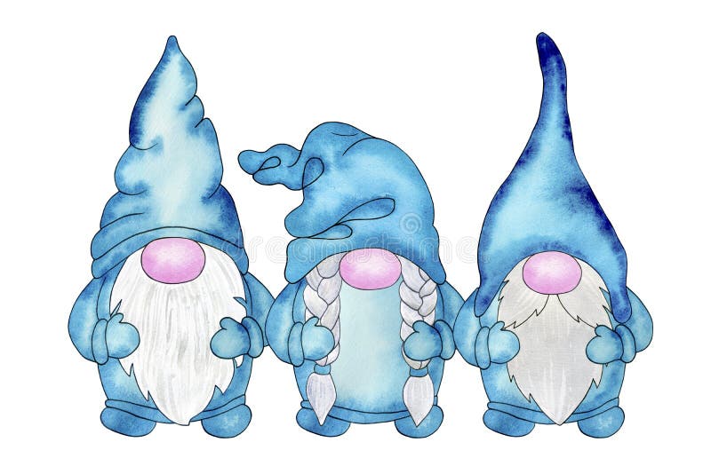 Blue Christmas Gnomes 2023 Best Latest Incredible | Cheap Christmas ...