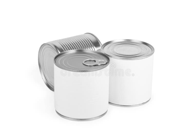 Food cans for charity stock photo. Image of america, foodstuff 1483118