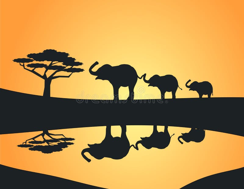 Watering Hole Stock Illustrations 594 Watering Hole Stock