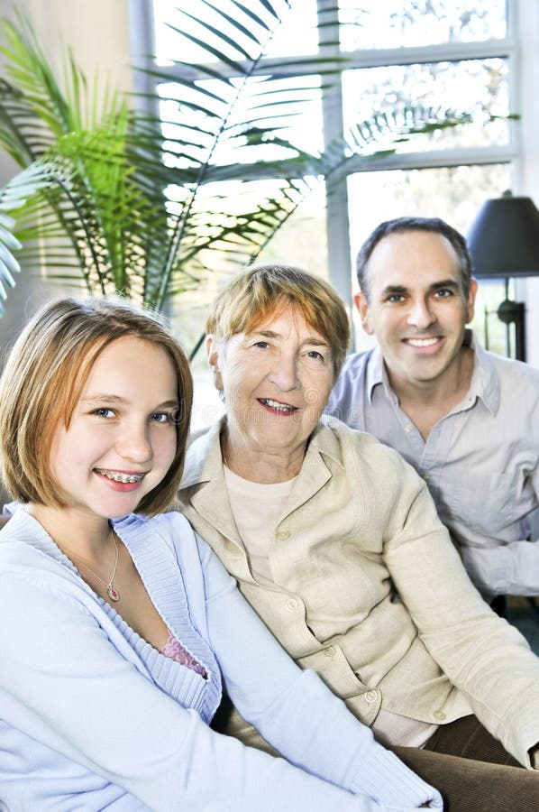 Three generations stock image Three generations stock image