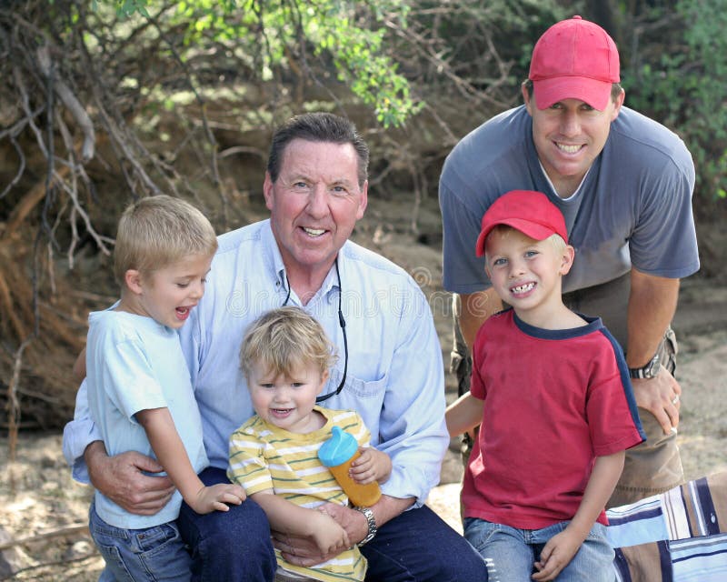 Three Generations of Boys