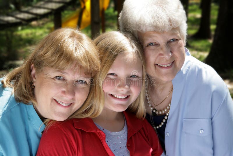 Three Generations in Park