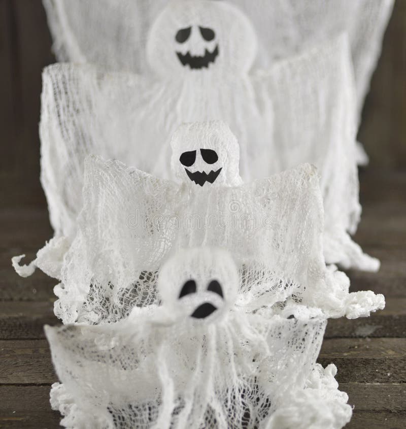 Three ghosts stock image. Image of blurred, friendly - 41493059