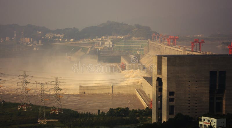 Three Gorge Dam fotografia stock libera da diritti Three Gorge Dam fotografia stock libera da diritti