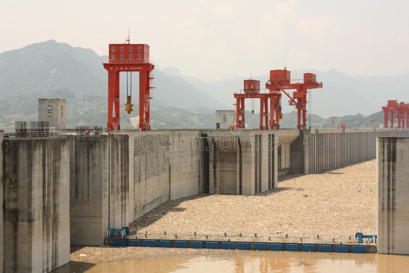Three Gorges Dam stock image Three Gorges Dam stock image
