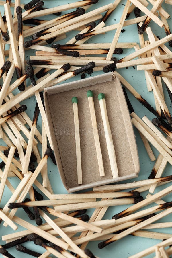 Green matches Isolated stock photo. Image of strike, isolated 3575262