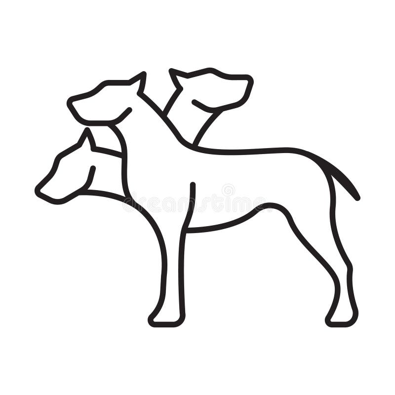 Easy To Draw Three Headed Dog Easy To Draw Three Headed Dog