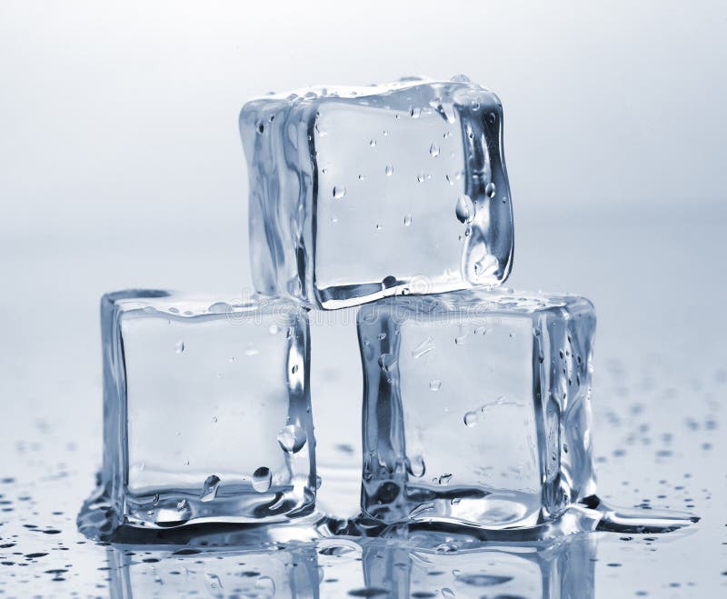 Frozen Ice Cube Stock Photo 1055922887