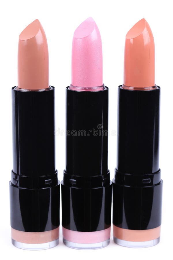 Three lipsticks