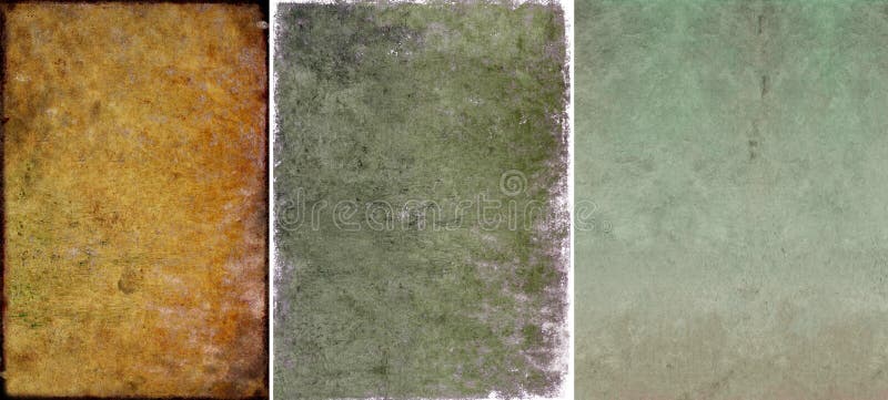 Three lovely background textures stock photos